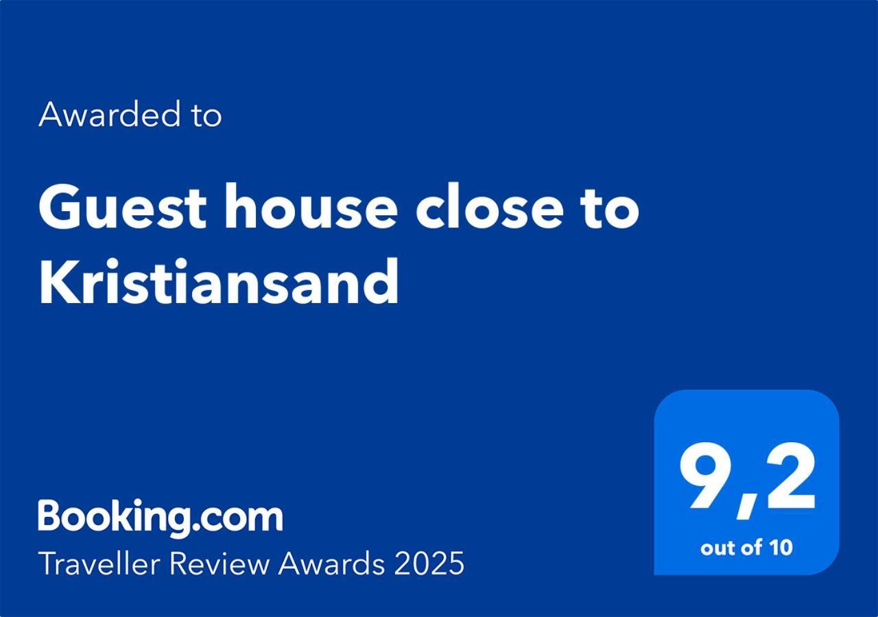 Guest House Close To Kristiansand Exterior foto